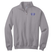 995M NuBlend ® 1/4 Zip Cadet Collar Sweatshirt  2 2